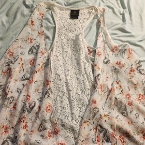 NWOT Torrid Disney Pocahontas racerback floral vest